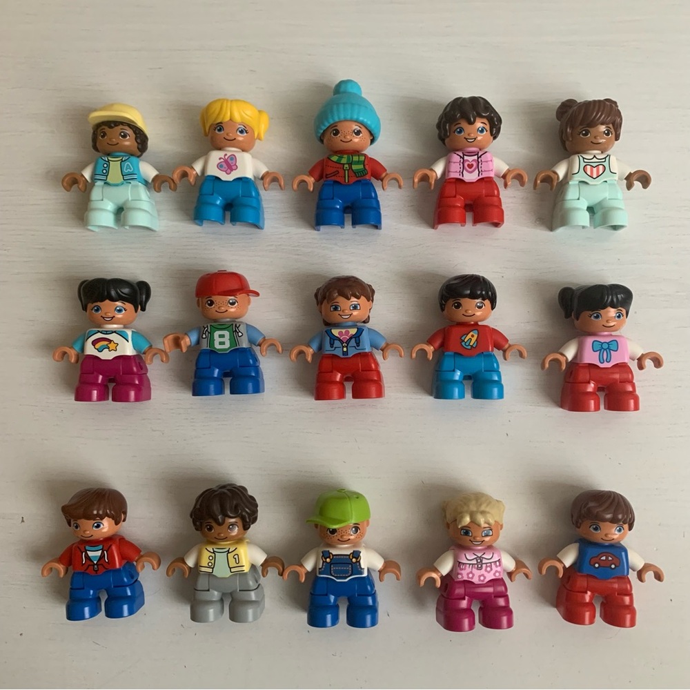 Lego Duplo Children Kids Figures Lot of 15